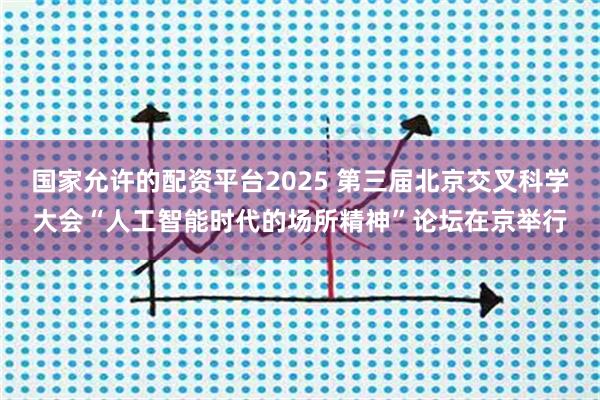国家允许的配资平台2025 第三届北京交叉科学大会“人工智能时代的场所精神”论坛在京举行