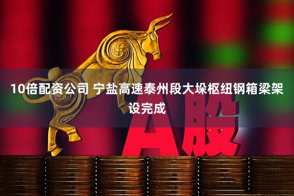 10倍配资公司 宁盐高速泰州段大垛枢纽钢箱梁架设完成